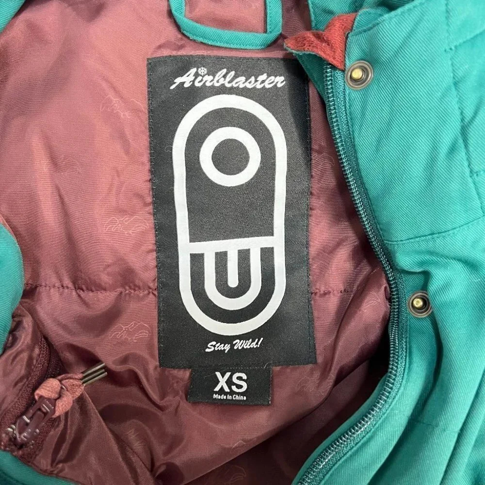 Airblaster Retro Puffer‎ Coat Women's XS Vintage Vibes - Picture 3 of 10